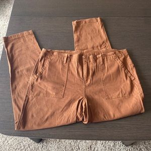 Camel trousers